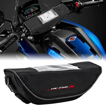 Чанта на кормилото на мотоциклета за Honda NC750X NC750 NC 750 X Аксесоари за преносими водоустойчиви калъфи за телефони