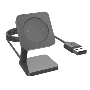 USB кабел за зареждане часа, притежателят на станция, захранващ адаптер, зарядно устройство, скоба-стойка, съвместима с Гледайте Active/Color Dropship