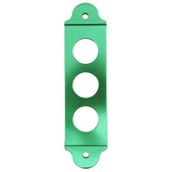 1 бр., модифицирана автомобилна стойка от алуминиева сплав, обтегач за определяне на състезателен вратовръзка, скоба за закрепване (зелен)