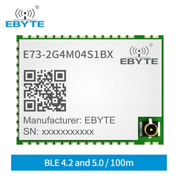 Bluetooth 5,0 nRF52832 EBYTE 2,4 Ghz E73-2G4M04S1BX IPEX Антена Ин Безжичен UHF Радиостанцията Можно 5,0 RF Предавател Приемник