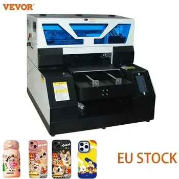 VEVOR A3 UV Плосък Принтер за Етикети Impresora UV Принтер A4 Бутилка A3 UV Печат с Превръщането на Механизъм За Корпуса на Телефона Метал, Стъкло, Дърво