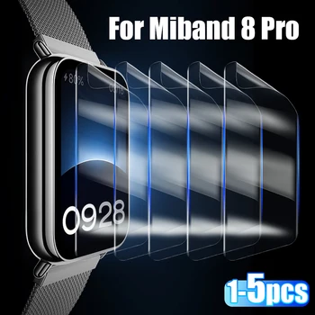1-5 бр. Гидрогелевые Филм за Xiaomi Miband 8pro 7pro Меки Защитни Фолиа от TPU HD Прозрачен Защитен Филм за Mi Band 8 Pro 7