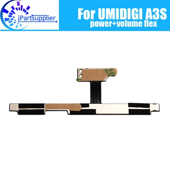 Гъвкав кабел Странични бутони UMIDIGI A3S 100% Оригинални резервни части за Гъвкав Кабел на бутона за Захранване + Регулиране силата на звука за UMIDIGI A3S