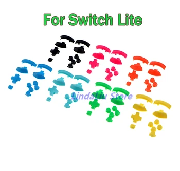 10 комплекта от Цветни Бутони ABXY с Пълен Набор от Бутони D Pad за контролер Nintend Switch Lite L R ZL ZR Триггерная Бутон