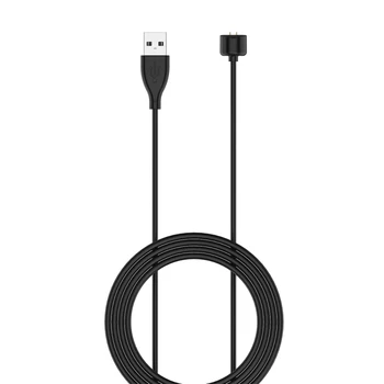 Дължина 50 см, гривна с магнитно притегателен USB, Пластмасов кабел за зареждане на Xiaomi Mi Band 5 / 6 / 7