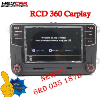 RCD330 RCD360 Carplay 187B MIB Радио За VW Golf 5 6 Jetta MK5 MK6 CC Tiguan Passat B6 B7 CC Polo Touran 6RD035187B