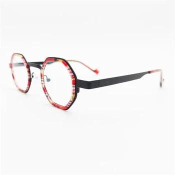 Дизайнерски рамки за очила за мъже, страдащи от късогледство, четящи жени, Персонални очила, мъжки оптични рамки за очила, дамски