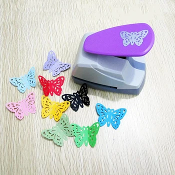 Голям перфоратор 3D-форми във формата на пеперуда, нож за хартия за поздравителни картички, машина за scrapbooking, Перфоратор ръчно изработени детски играчки 