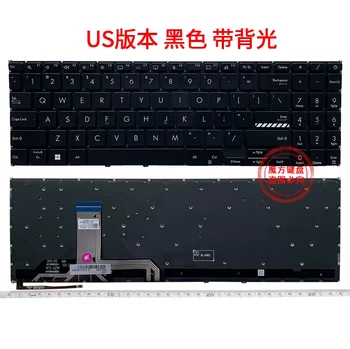 За ASUS M1503Q X1502ZA X1502VA M1502Z X1603Z X1603ZA Американска Клавиатура С подсветка Черен цвят