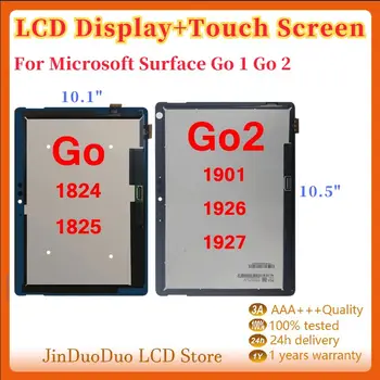 LCD дисплей За Microsoft Surface Go 1 Go 2 1824 1825 1901 1926 1927 Дигитайзер с Докосване на екрана в събирането на Microsoft Surface go2 go1