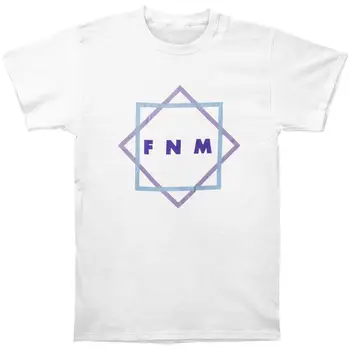 Мъжки приталенная тениска на Faith No More Star X-Large Бял на цвят с дълъг ръкав