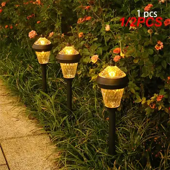 Слънчев Градински led лампа Водоустойчив Градински Лампа Външно Озеленяване Лампа за пътека, вътрешен двор, на тревата, Декоративно осветление
