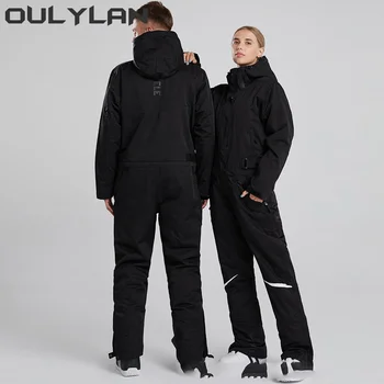 Oulylan, улични ски костюми за възрастни, изолирана тела за сноуборд, водоустойчив ветрозащитная ски твърди дрехи за мъже и жени
