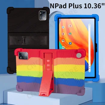 Устойчив на удари силиконов калъф с поставка за N-one NPad Plus Case 10,36 