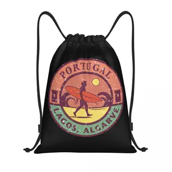 Летни плажни чанти за сърф на брега на морето, мъжки и Женски сгъваеми чанти за фитнес, раници, за да сърфират, идеи за подаръци раници за пазаруване