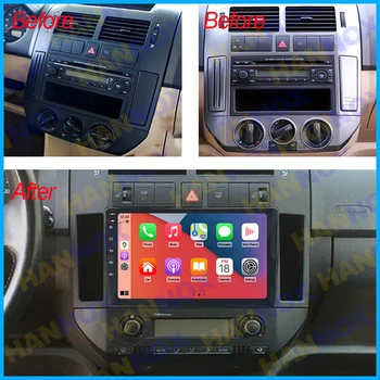 За Фолксваген ПОЛО LHD RHD с лявото и с особено право на горивото Автомагнитола Carplay Android с автоматична GPS навигация Подкрепа плейър, Камера за задно виждане