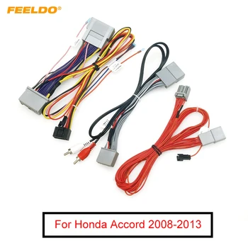 FEELDO Авто аудио CD/DVD-плейър 16PIN Android захранващ Кабел адаптер за Honda Accord 08-13 Теглене на кабели, радио