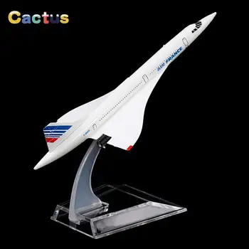 16-см свръхзвуков реактивен самолет на Air France Concorde Самолет Самолет Самолет Метал