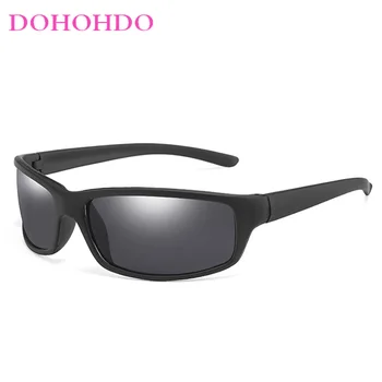 Нови слънчеви очила за нощно виждане за мъже, поляризирани слънчеви очила за шофиране, дамски Маркови Дизайнерски Огледални очила Sport Oculos De Sol UV400