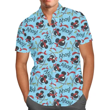 Пират Мики, здравейте! Хавайска риза, вдъхновена от круиз 
