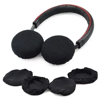 Дишащи разтеглив хигиенни предпазни капачки за слушалки, калъфи за възглавници за слушалки, защитни прахозащитен седалките за слушалки за слушалките
