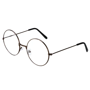 3 Цвят Унисекс Ретро Кръгли Класически Реколта Метални Слънчеви очила в кръгла метална рамка лещи Модни Очила