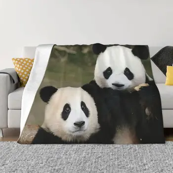 Одеало за животни Fu Bao Fubao Panda Топли и уютни хипоалергенни наметала за удобство на грижи по време на пътуване с кола