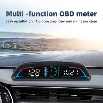 G3 / B3 Централен Дисплей OBD2 GPS Smart Car HUD Цифров Скоростомер сот Обороти в МИНУТА Температура на Водата Тахометър Часовници