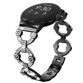 За часа на Google Pixel Въжета, каишка от неръждаема стомана, дамски метални часовници с диаманти, гривна за часа Pixel, аксесоари