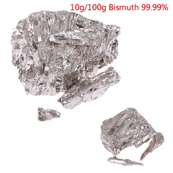 10 грама на 100 грама Метални Висмута Блок Висмута Высокочистый метал За производството на кристали Висмута Експериментални изследвания Crystal Висмута