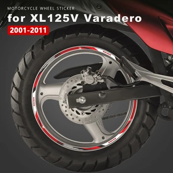 Стикер на колелото на мотоциклет Водоустойчив Стикер на джантата в лента за Honda Varadero 125 XLV Аксесоари XL 125 XL125 2001-2011 2009 2010