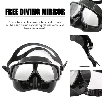 Маска за плуване, слънчеви очила за подводно плуване, Силиконова Маска за свободното гмуркане, Очила за гмуркане, Спасителна маска за гмуркане