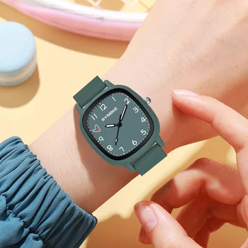 Детски часовници марка SYNOKE, детски силикон водоустойчив кварцов ръчен часовник за момчета, спортни часовници за момичета, подарък часовник