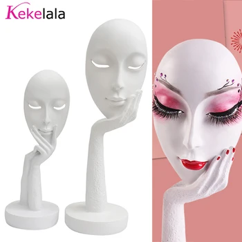 Kekelala САМ Eyelash маникюр Beauty Store Decoration Sculpturer Lady Face Удължаване на Миглите Бутик За Удължаване на Миглите