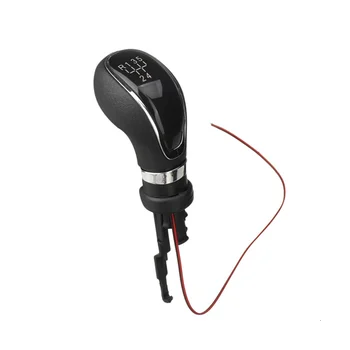 5-степенна дръжка за превключване на предавките с кожена дръжка на скоростния с led подсветка за Excelle GT/OPEL