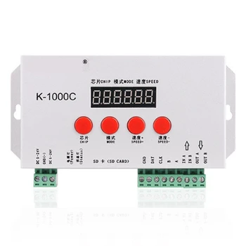 5X K-1000C Контролер K1000C WS2812B WS2811 APA102 T1000S WS2813 led 2048 Пиксела Софтуерен контролер DC5-24V