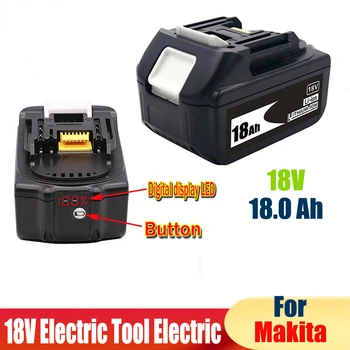 Батерия 18V За Електроинструменти Makita 18v Резервни Аксесоари BL1860 BL1850 Литиево-йонни Акумулаторни батерии, Зарядно устройство