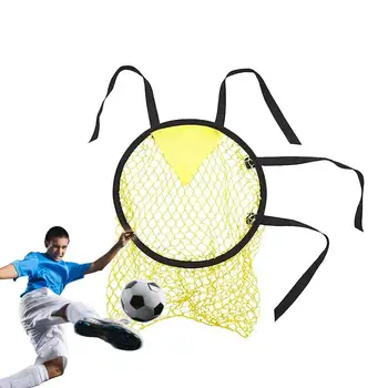 Футболни кошници Футболни цел Футболни топки за стрелба Футбол порта на Мрежи-мишена за тренировка на точността на стрелба