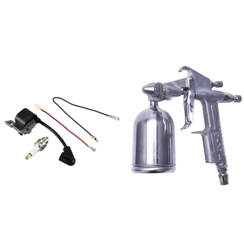 1 комплект пистолет-пръскачка за електрически инструменти с 0,5 мм дюза К-3 и 1 комплект бобини за запалване, свещи и кабели