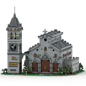 Модел на средновековна катедрала с часовниковата кула Модулна сграда 2832 бр.