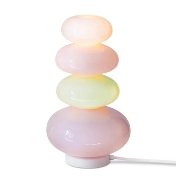 Съвременната мода кенди сладко led дъгова настолна лампа девчачий подарък macaron цветна декоративна настолна лампа
