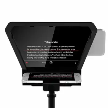 Телесуфлер GVM TQ-S за таблети и смартфони, iPad с управление чрез приложение