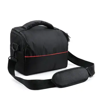 Модерна чанта за цифров огледално-рефлексен фотоапарат, чанта през рамо, водоустойчив калъф за снимки, чанта за Canon, Nikon, чанта за обектива на Sony